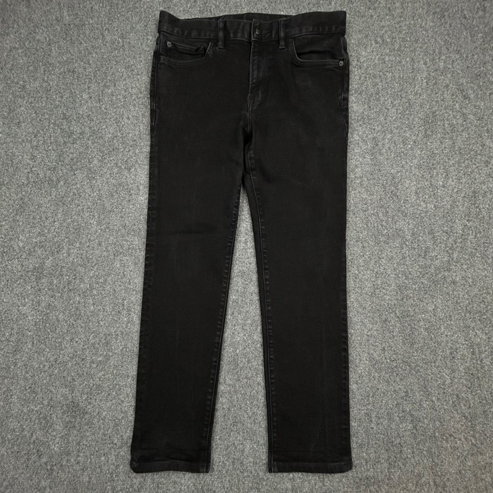 Outerknown S.E.A. Jeans Mens 32x30 Black Ambassador Slim Fit Organic Denim Pants